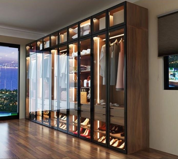 tủ quần áo cửa kính