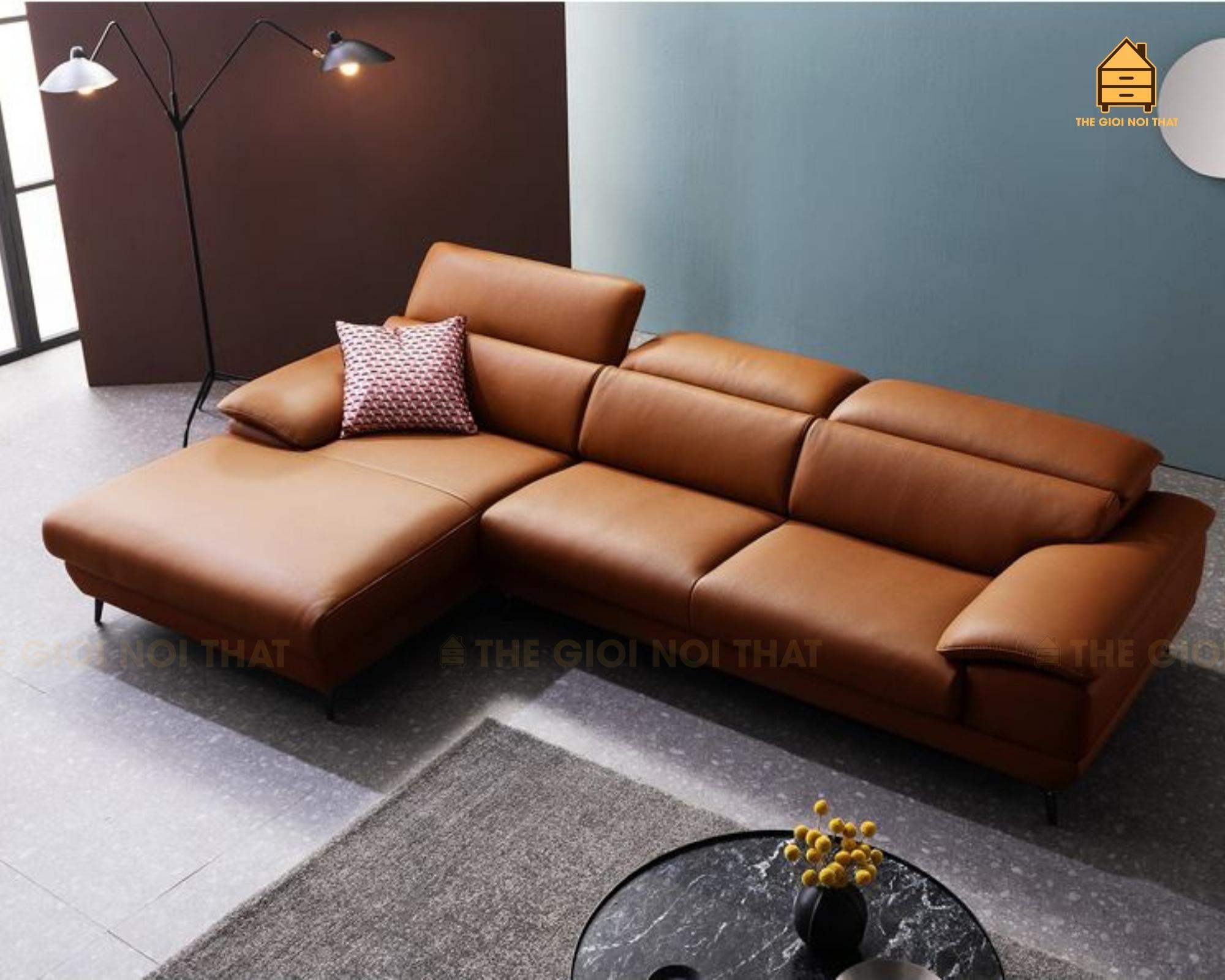 Ghế sofa da thật Italy T15