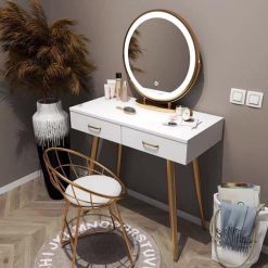 Bàn trang điểm ( combo bàn , gương , ghế )