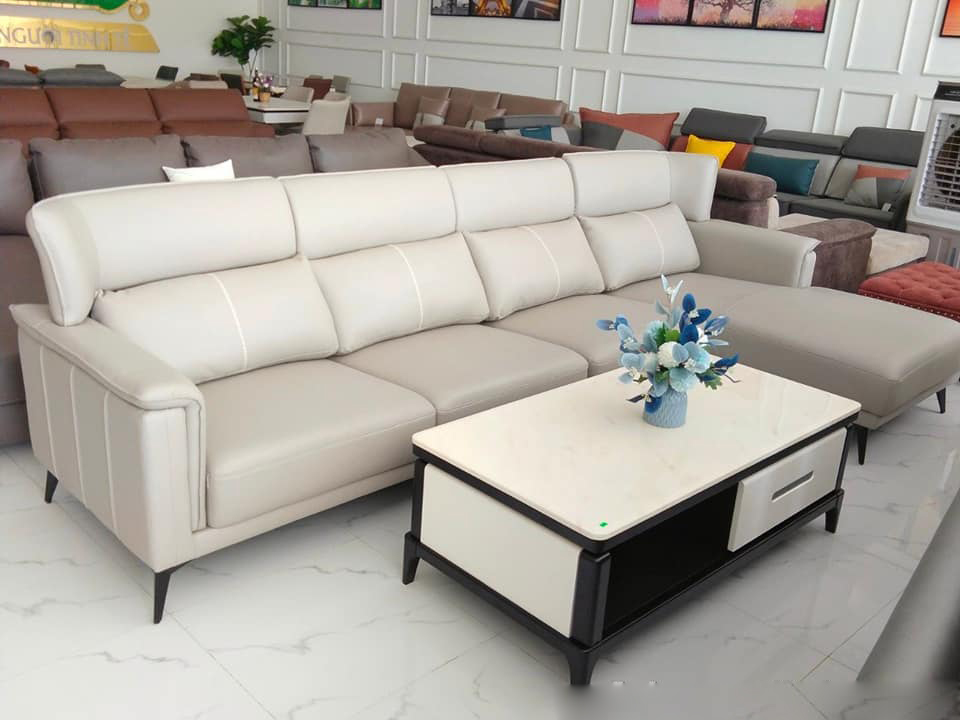 Ghế sofa da phòng khách - VNXK16