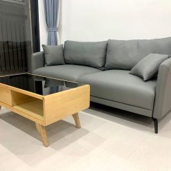 Ghế sofa da phòng khách - R11