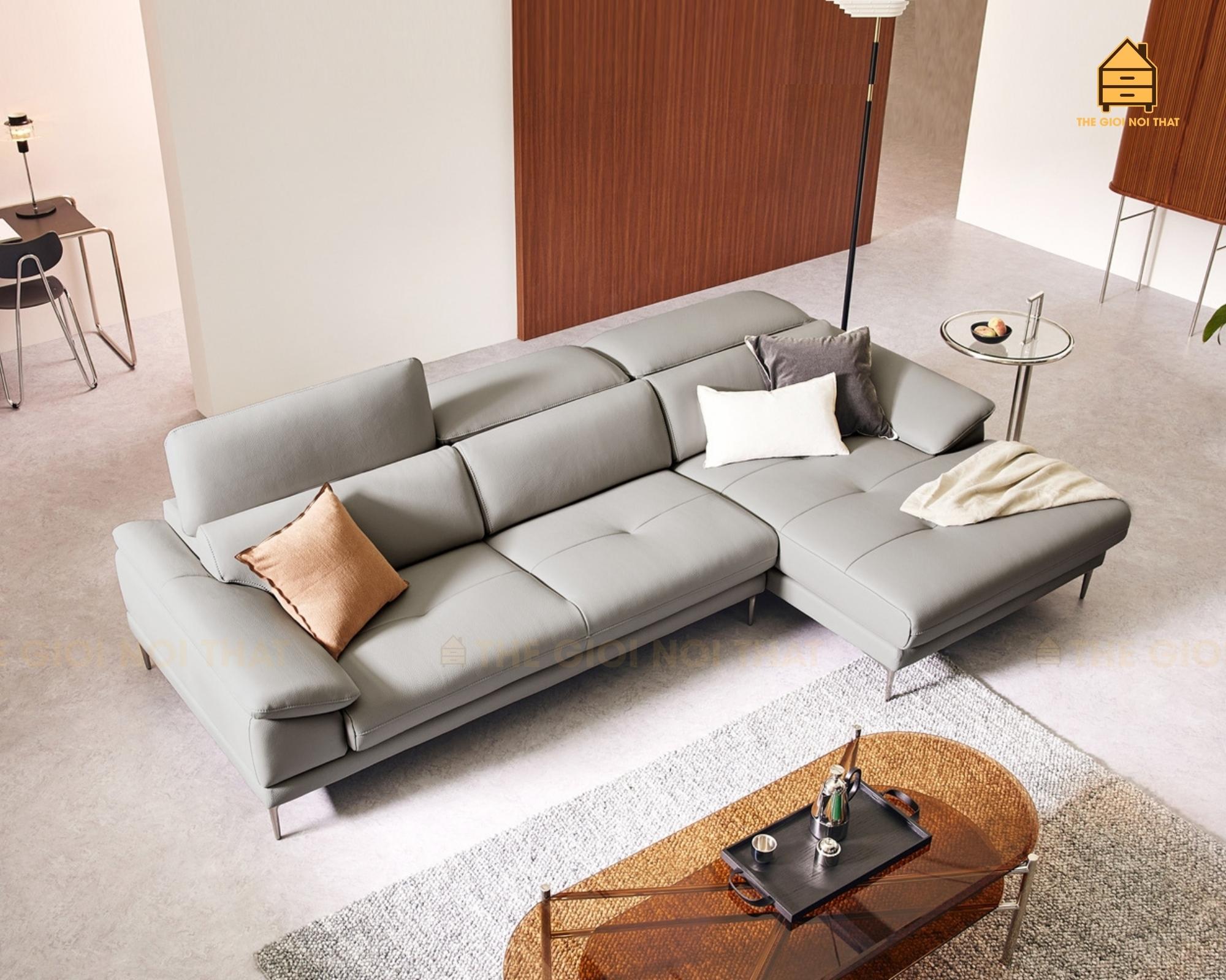 Ghế sofa da thật Italy T11