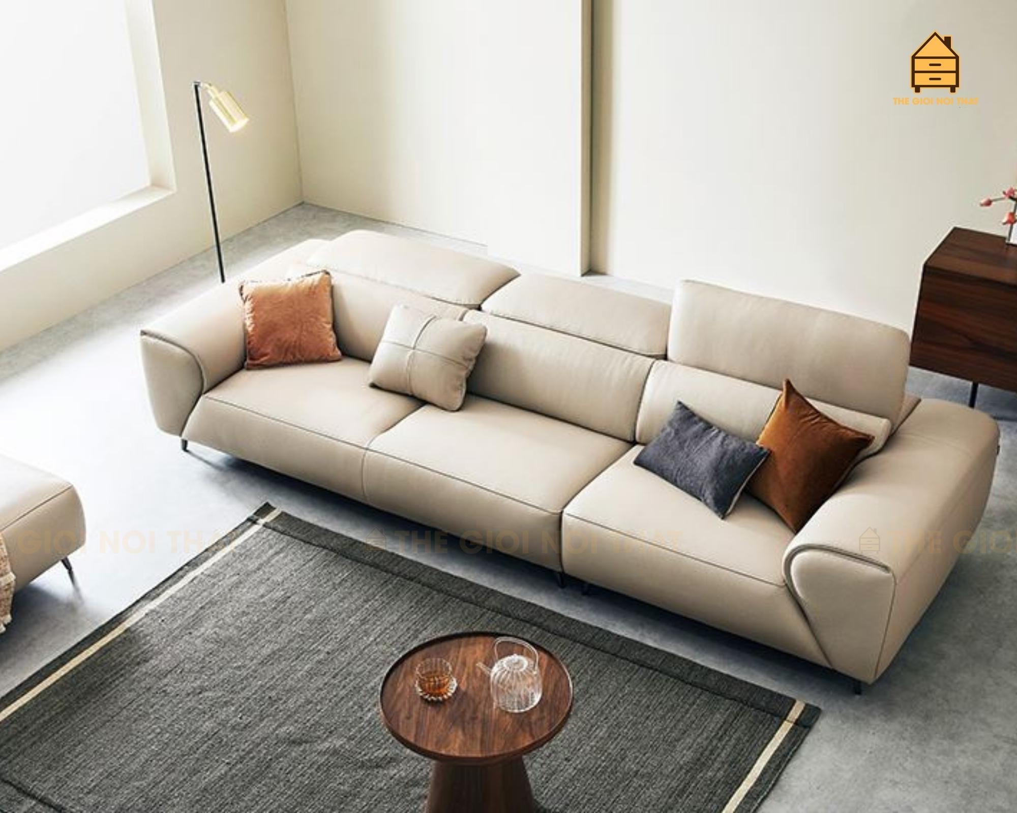 Ghế sofa da thật Italy T14