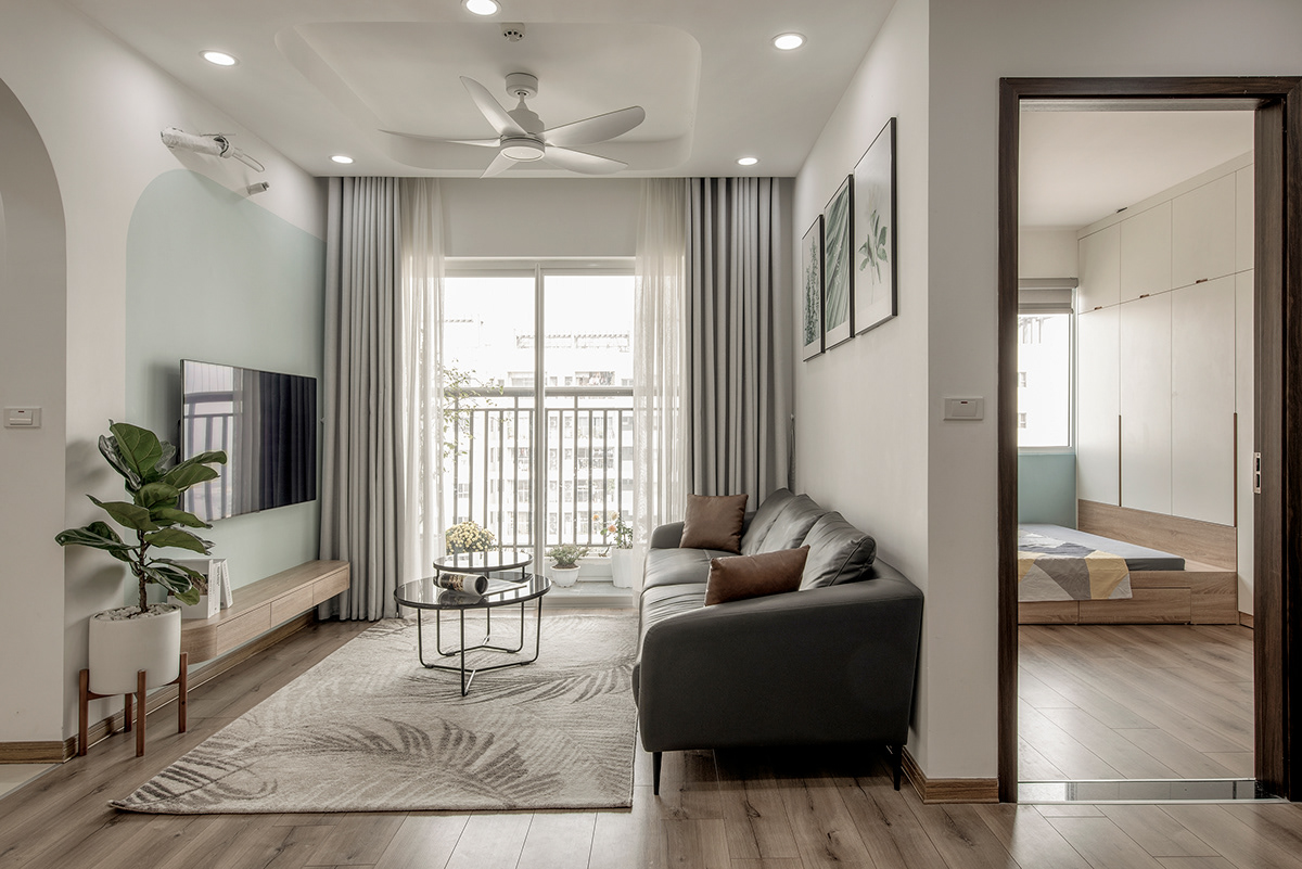 Thiết kế nội thất căn hộ anh Hùng - Vinhomes Hải Phòng