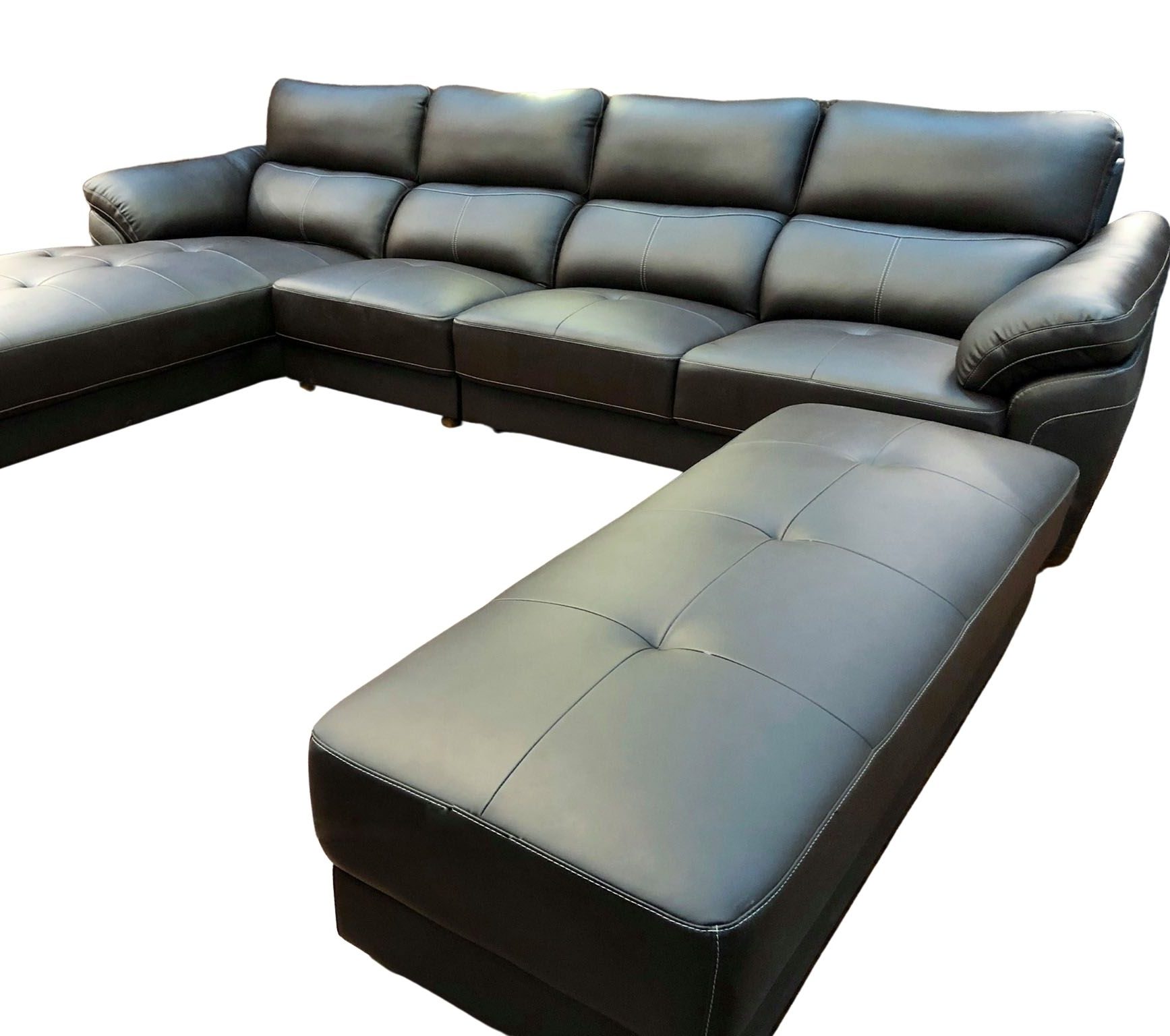 Ghế sofa da phòng khách Hàn Quốc