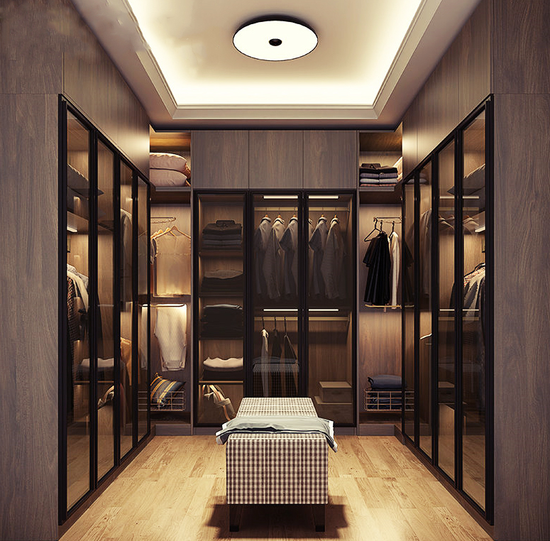 Tủ quần áo kính ( thiết kế thi công theo yêu cầu )