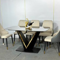 Bàn ăn mặt đá phiến đẹp cao cấp