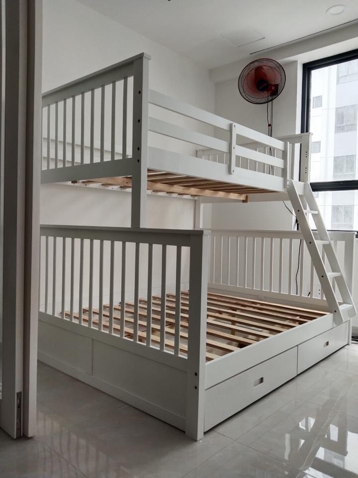 Giường tầng xuất khẩu ( gỗ tự nhiên )