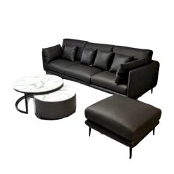 Ghế sofa da hiện đại - R01